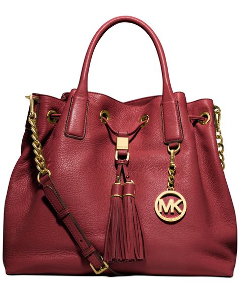 macys michael kors orange purse|Michael Kors tote bag outlet.